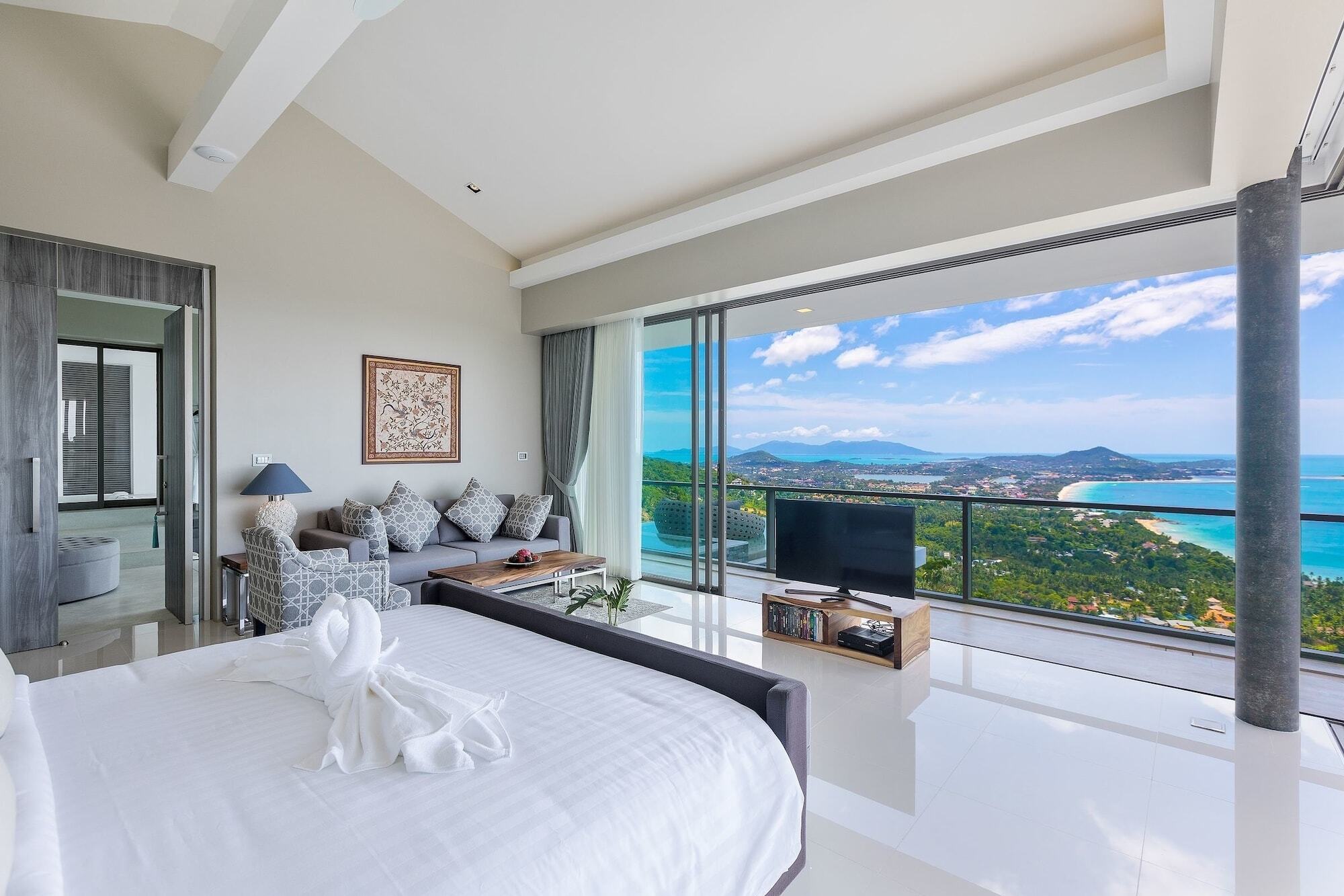 Villa One - New Luxury Sea View Villa Чавенг Экстерьер фото